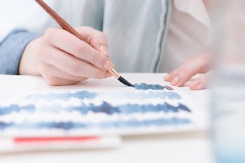 Free Photo of painting, painter, artist