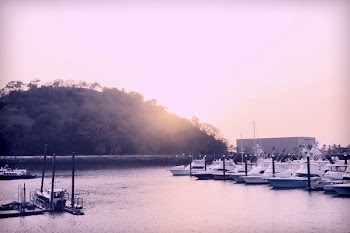 Free Photo of Panama, sunset, boats