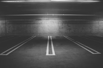 Free Photo of parking lot, parking spaces, lines