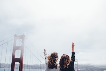 Free Photo of peace, girls, women
