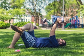 Free Photo of people, father, man