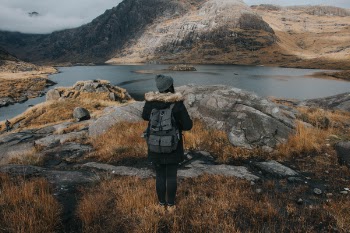 Free Photo of people, girl, hiking