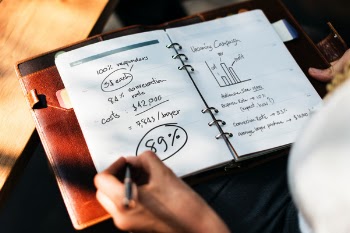 Free Photo of people, hand, notebook