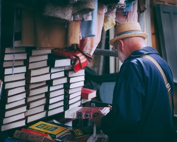 Free Photo of people, man, books