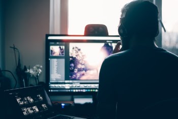 Free Photo of people, man, laptop