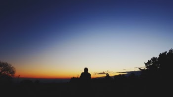 Free Photo of people, man, silhouette