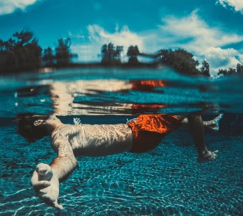 Free Photo of people, man, swimming