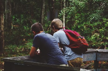 Free Photo of people, men, buddies