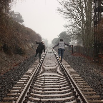 Free Photo of people, train tracks, railroad