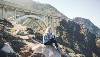Free Photo of people, woman, alone