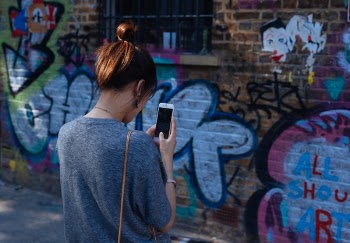 Free Photo of people, woman, cellphone