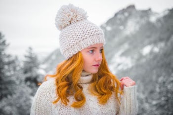 Free Photo of people, woman, cold