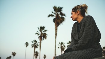 Free Photo of people, woman, cold