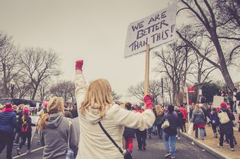 Free Photo of people, woman, rally