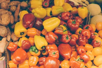 Free Photo of peppers, vegetables, red