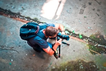 Free Photo of photographer, work, camera