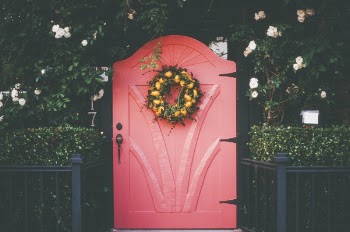 Free Photo of pink, red, door