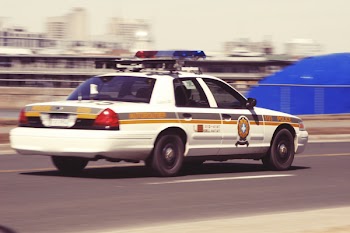 Free Photo of police car, sirens, lights