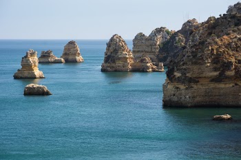 Free Photo of Praia Do Camilo, Portugal, ocean