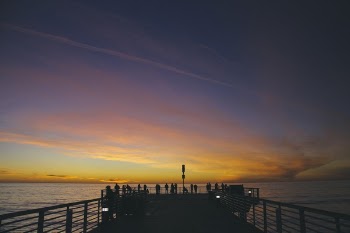 Free Photo of purple, yellow, sky