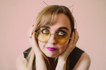 Free Photo of quirky, woman, sunglasses