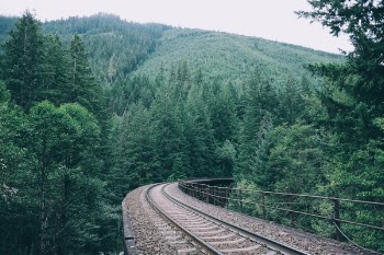 Free Photo of railroad, railway, train tracks