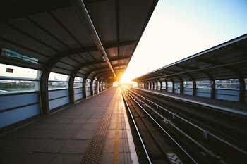 Free Photo of railway, rail, train