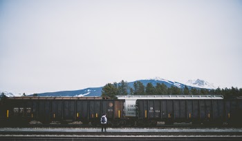 Free Photo of railway, track, train