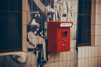 Free Photo of red, alarm, box
