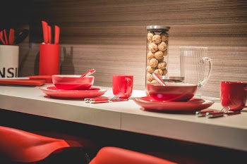 Free Photo of red breakfast, bowl, morning