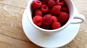 Free Photo of red, rasberries, fruits