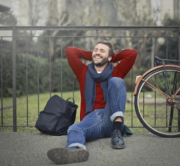 Free Photo of relaxed, man, smile
