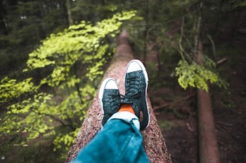 Free Photo of relaxing, shoes, nature