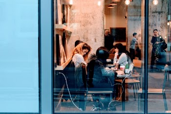 Free Photo of restaurant, people, girls