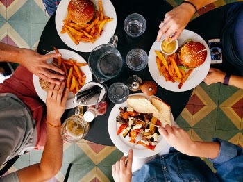 Free Photo of restaurant, people, men
