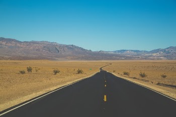 Free Photo of road, dessert, path