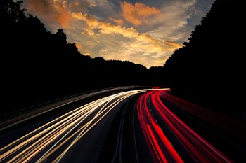 Free Photo of road, freeway, light