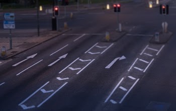 Free Photo of road, highway, sign