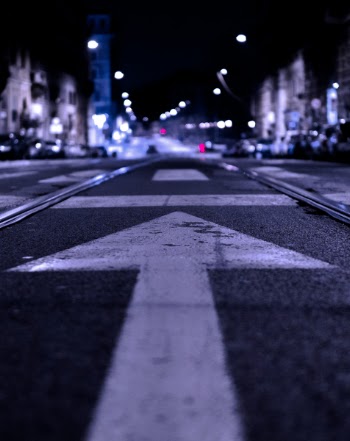 Free Photo of road, sign, arrow
