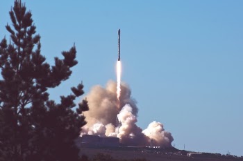 Free Photo of rocket, smoke, trees