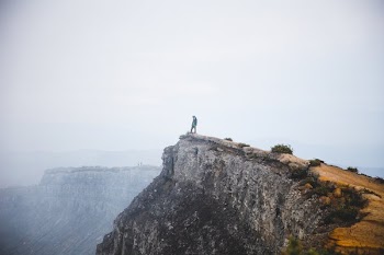 Free Photo of rocks, cliff, hill