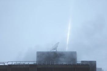 Free Photo of rooftop, satellite dish, spotlight