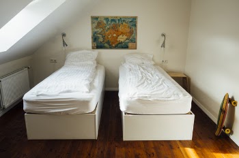 Free Photo of room, beds, covers