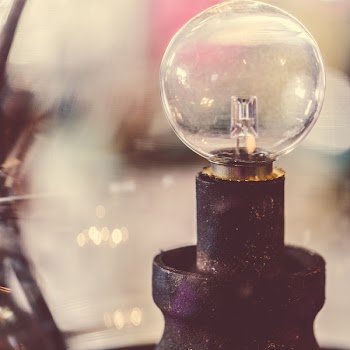 Free Photo of rustic, lightbulb, metal