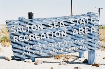 Free Photo of salton, sea, sign