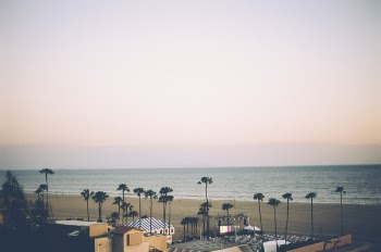 Free Photo of santa monica, beach, sand