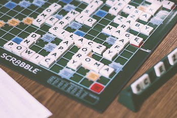 Free Photo of scrabble, board game, fun