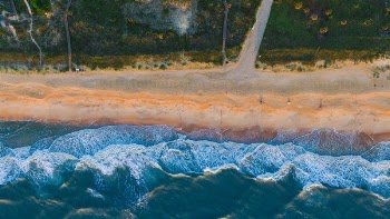 Free Photo of sea, water, waves