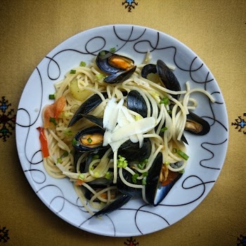 Free Photo of seafood, clams, mussels