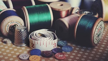 Free Photo of sewing, sewing thread, cotton